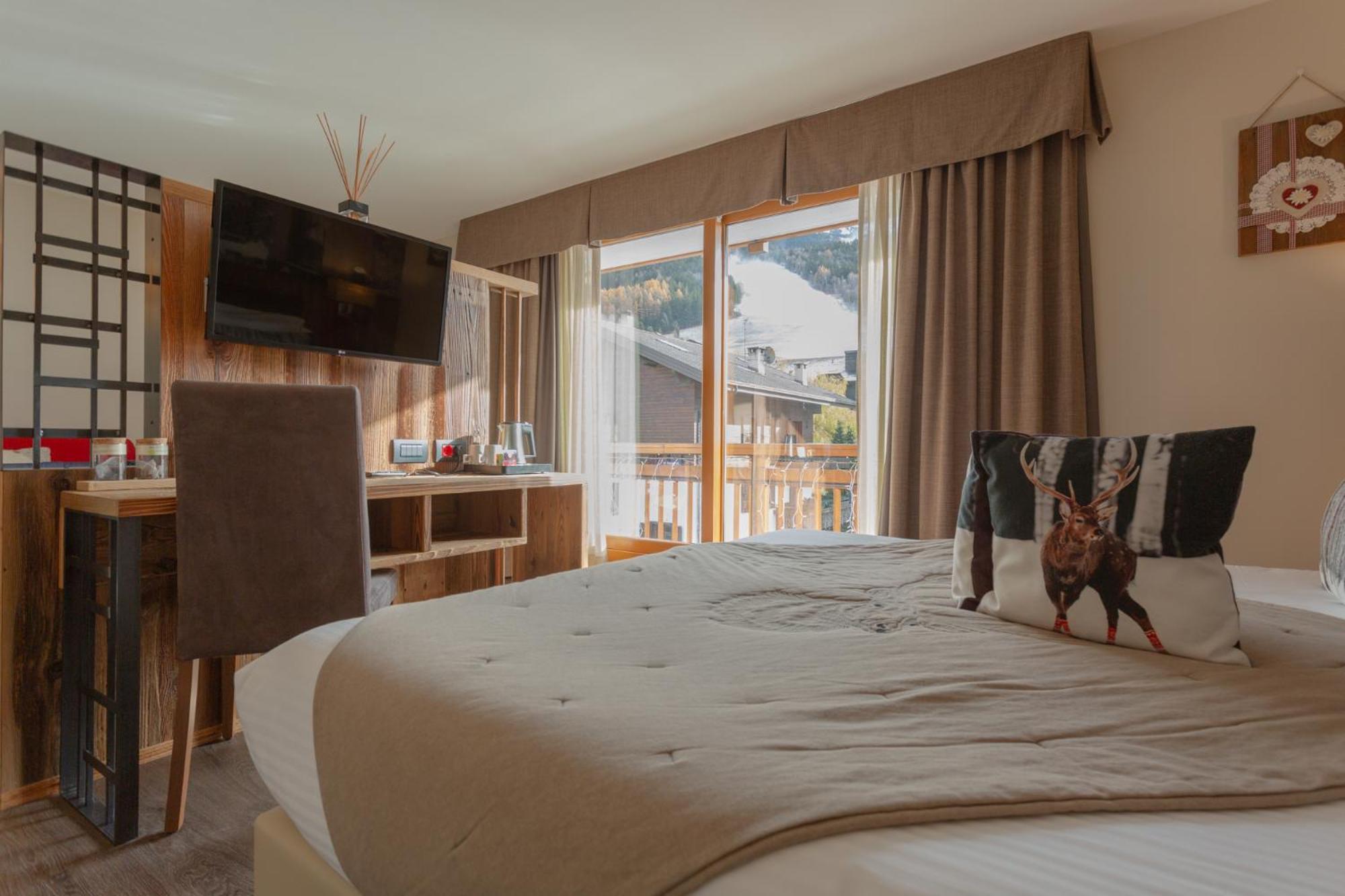 Olimpia Hotel Bormio Exteriör bild